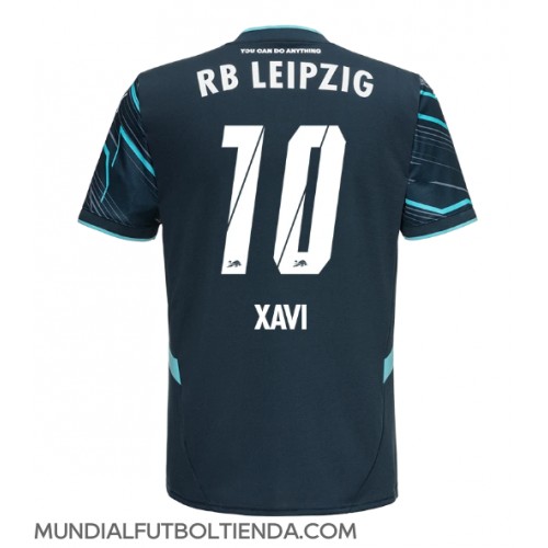 Camiseta RB Leipzig Xavi Simons #10 Tercera Equipación Replica 2024-25 mangas cortas